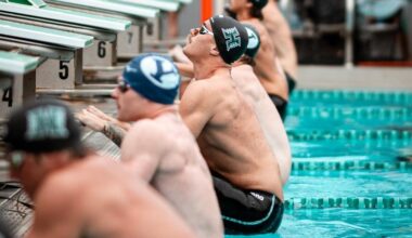 Swim & Dive Splits Dual Meets vs. BYU