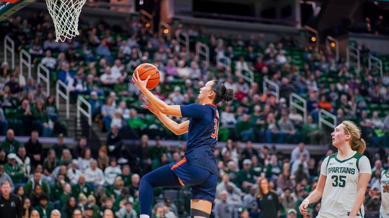 Illini Comeback Falls Short at No. 24/19 Michigan State