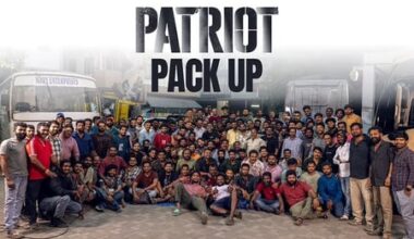 The cast and crew of 'Patriot'. Photo: Instagram