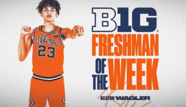 Wagler Earns Second Big Ten Freshman of the Week Honor