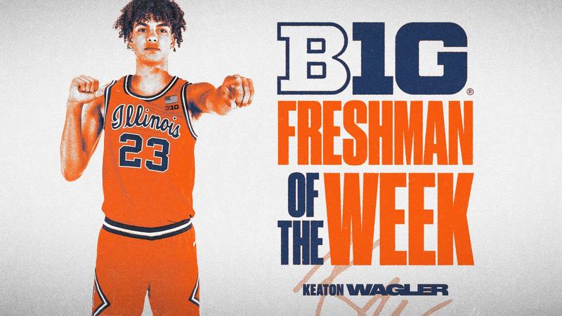 Wagler Earns Second Big Ten Freshman of the Week Honor