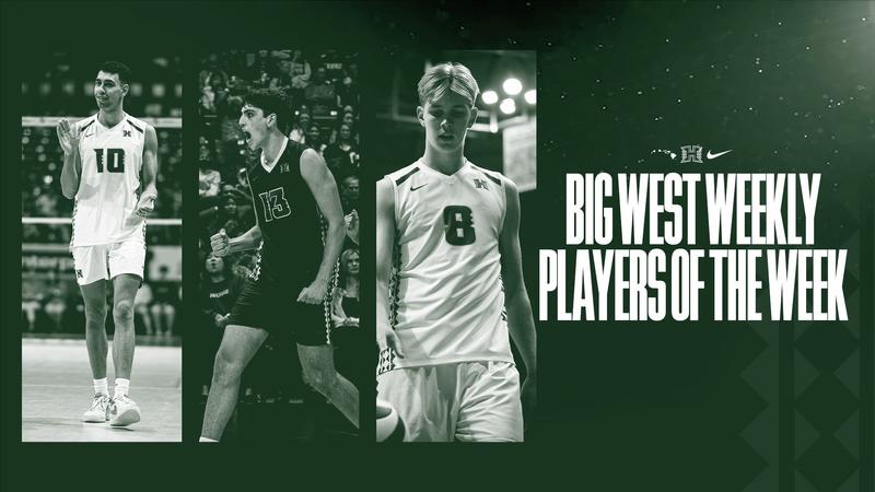 Men’s Volleyball Sweeps Weekly Awards