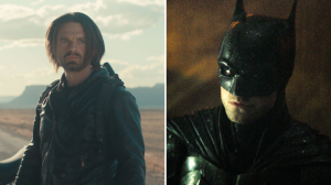 (Left to right): Sebastian Stan in "Thunderbolts" (2025) and Robert Pattinson in "The Batman" (2022)