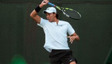 Men's Tennis Fights Hard, But Falls to No. 15 California