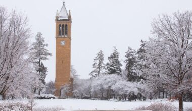 Graphic indicating that Iowa State is No. 17 in the Fall Directors Cup with 189.0 points, third among Big 12 schools.