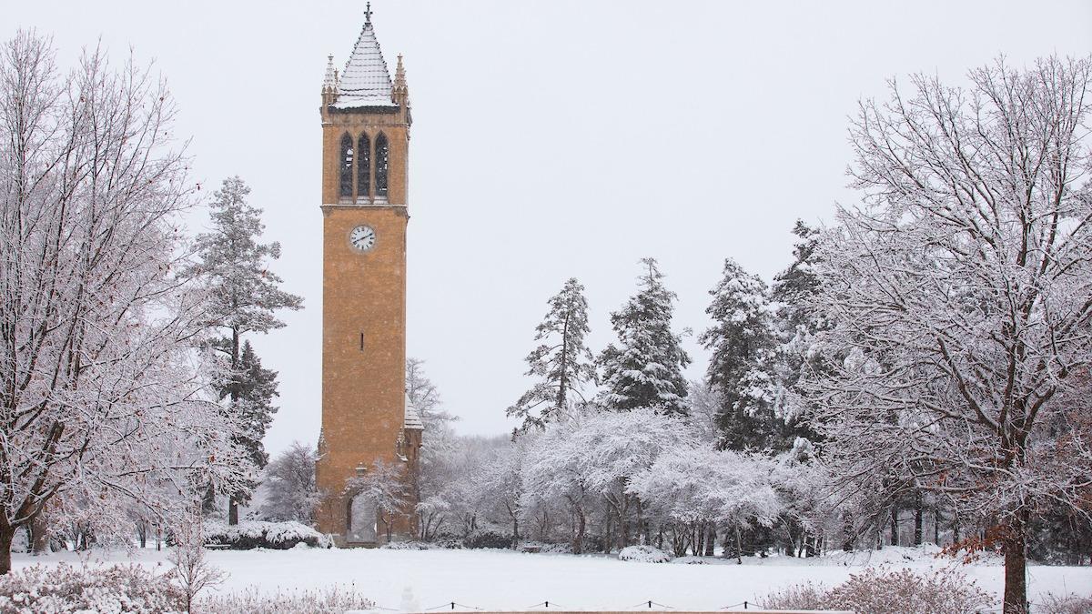Graphic indicating that Iowa State is No. 17 in the Fall Directors Cup with 189.0 points, third among Big 12 schools.