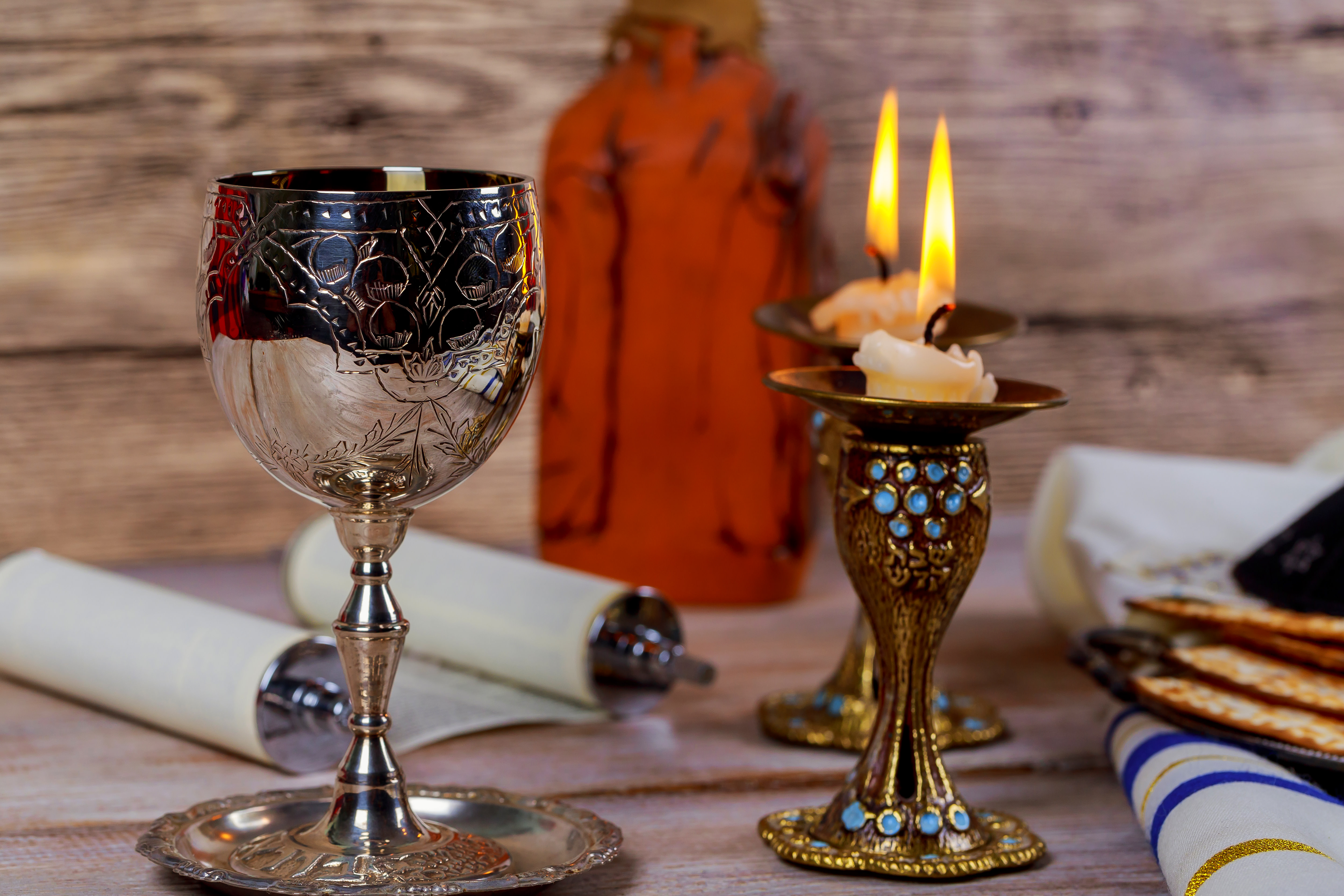 Shabbat candles