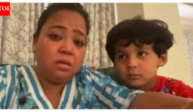 Bharti Singh breaks down emotionally as son Laksh says, “Main ghar chhod ke jaa raha hoon” |