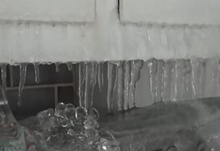 Apartment Turned Into Nightmare 'Ice Castle' After Tenant Shut Off Heat Causing Pipes to Burst: VIDEO