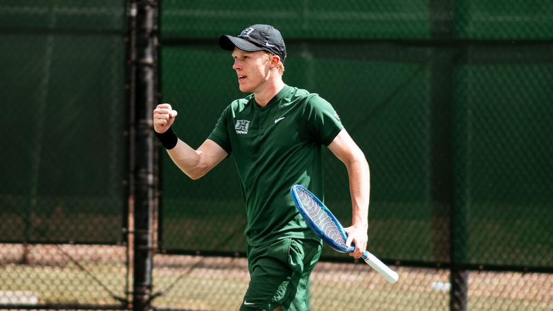 Men's Tennis Edges Out Gonzaga For First Win of 2026