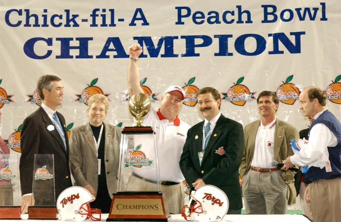 Friedgen Inducted into Chick-fil-A Peach Bowl Hall of Fame
