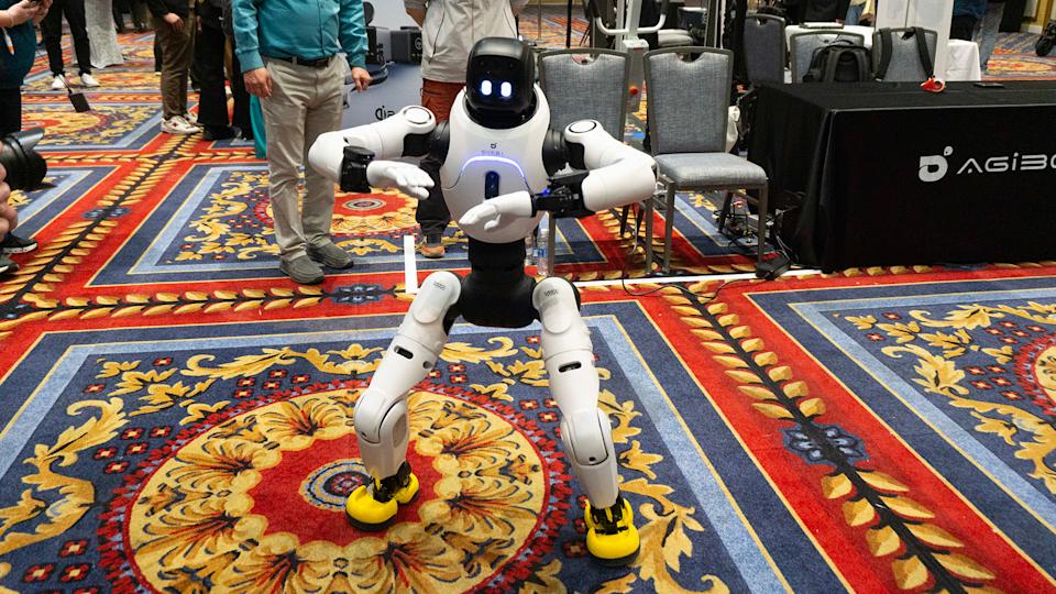 Agibot's X2 humanoid robot.