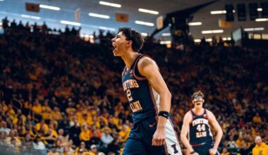 #16 Illinois Outlasts #19 Iowa for 75-69 Road Win