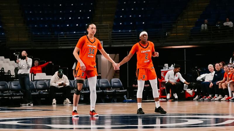 Wallace, Webber Lead Fighting Illini to Road Win at Penn State