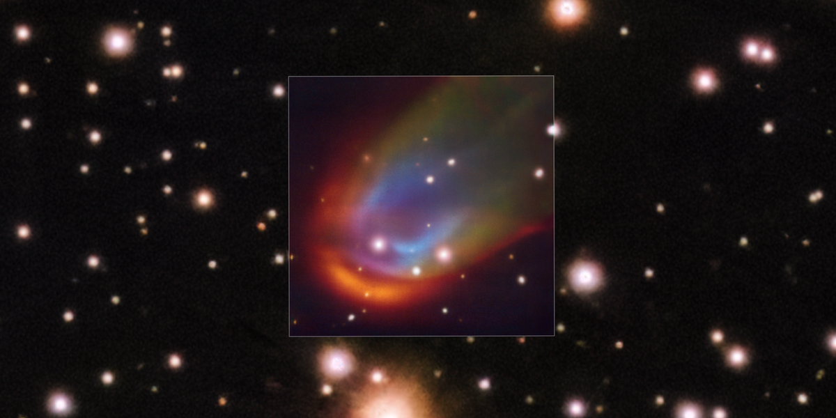 Space breakthrough as mysterious shockwave discovered around dead star for first time in history