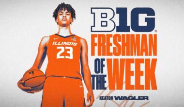 Wagler Repeats as Big Ten Freshman of the Week; Earns Third Award of Season