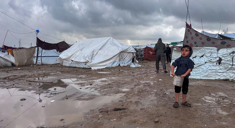 Gaza: Storms worsen already dire humanitarian situation, UN warns
