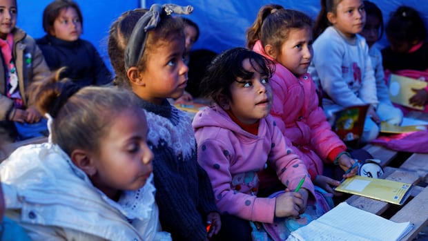 They're strapped for supplies, and danger looms. But Gaza’s children are thrilled to be back in school