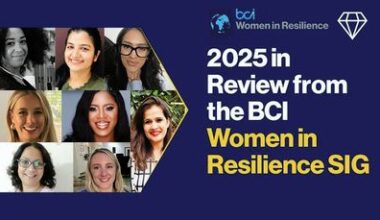 2025 in Review from the Women in Resilience SIG