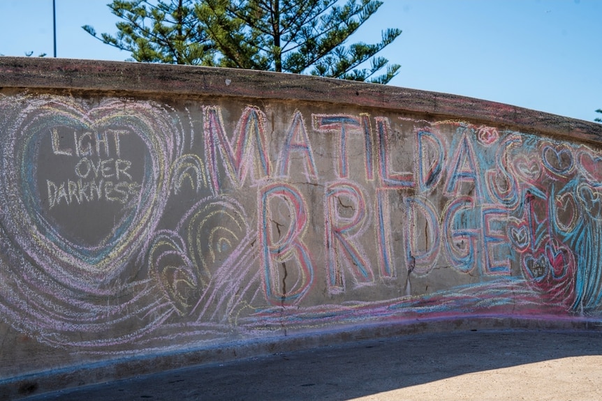 Bondi Beach bridge three weeks after terrorist attack.
