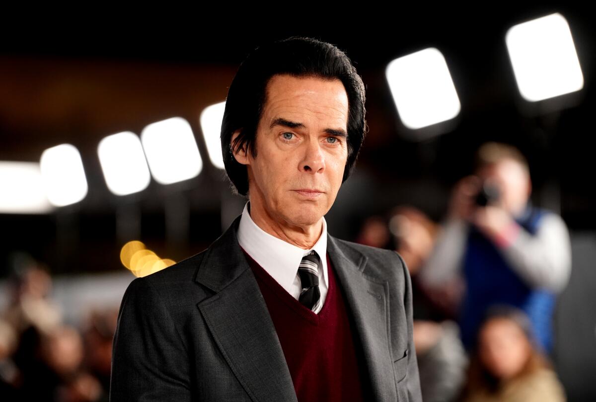 Nick Cave at the Royal Festival Hall in London in October.