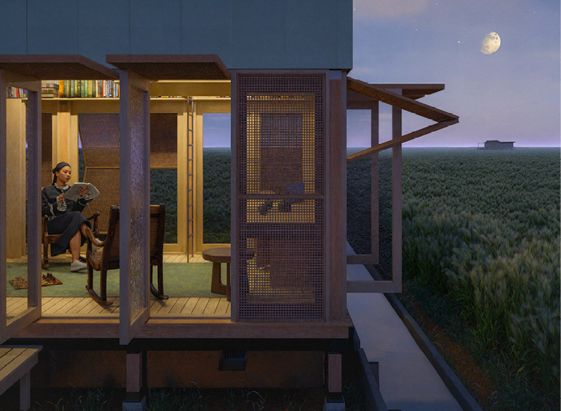 permeable microhome proposal integrates groundwater recycling system in india
