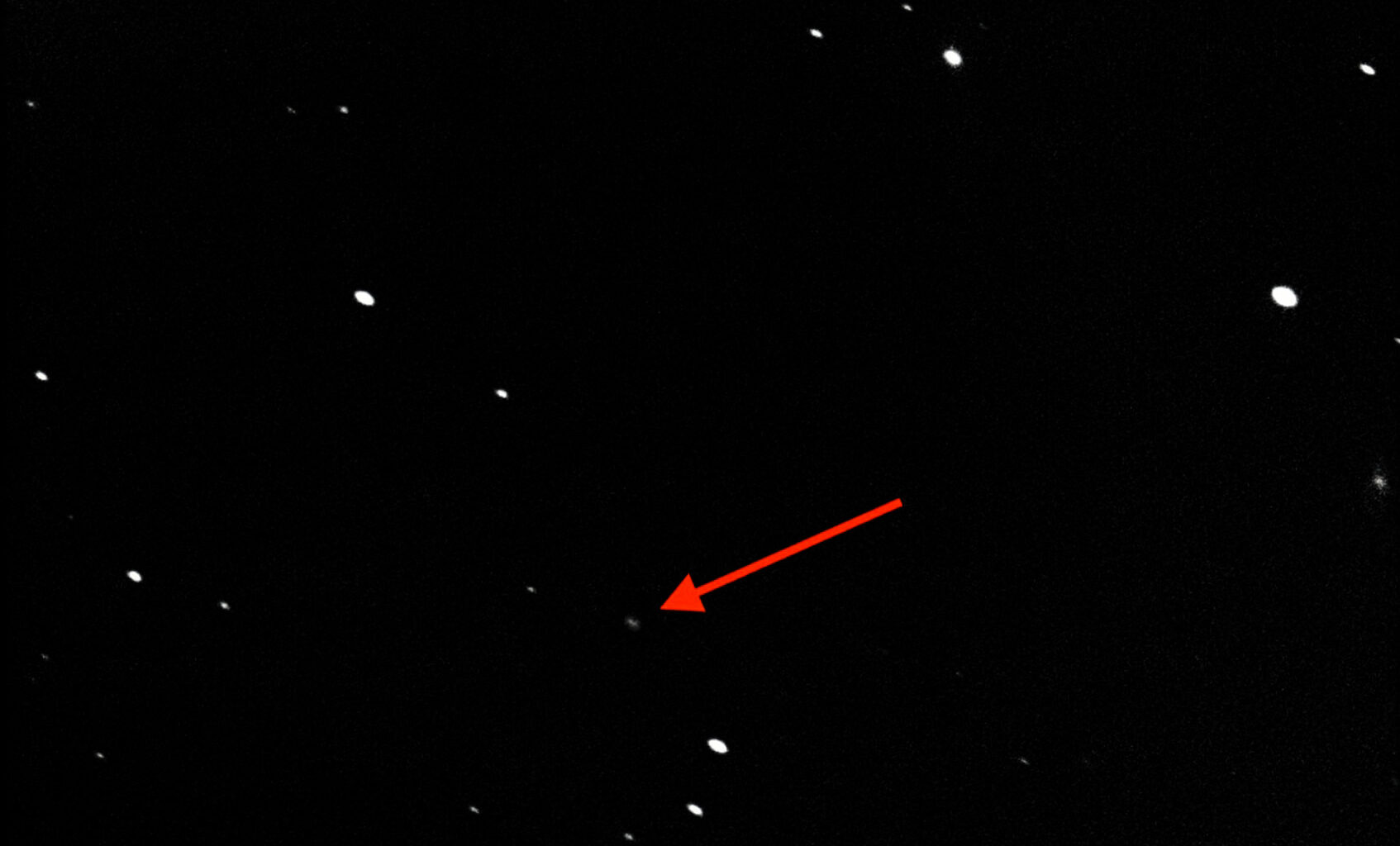 A Photo of Johnscalzi, No, Not Me, the Minor Planet