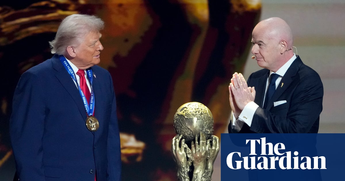 Growing sense of embarrassment at Fifa over Donald Trump peace prize | Fifa