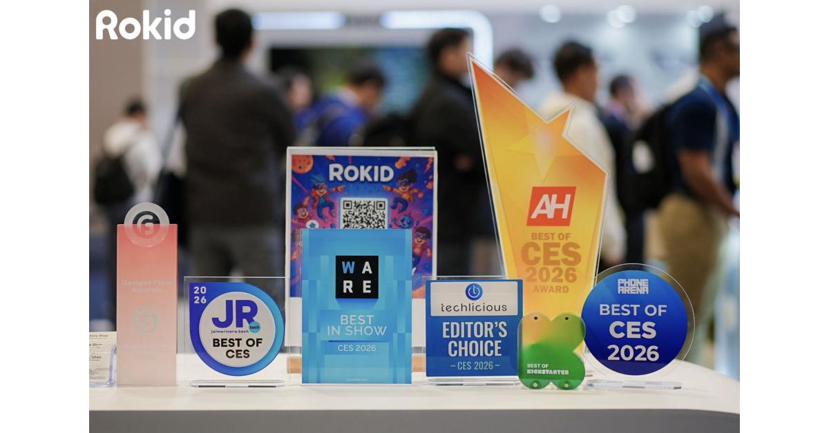 Rokid Receives CES Speed Award Recognition for Contributions to Smart Living Technologies