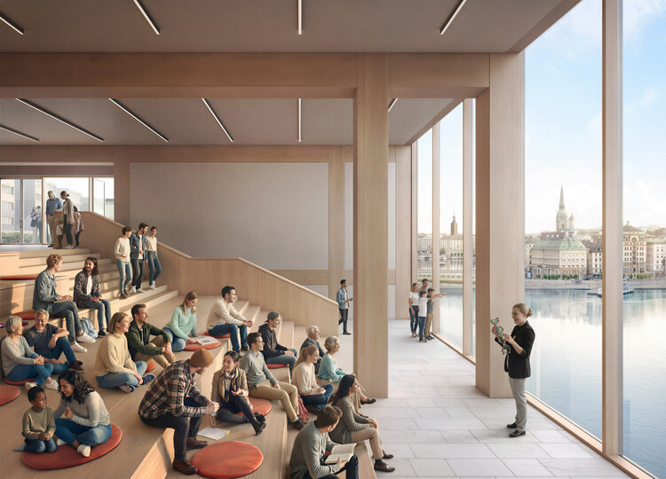 Nobel Foundation Reveals Design for New Nobel Center in Stockholm by David Chipperfield Architects - Image 4 of 6