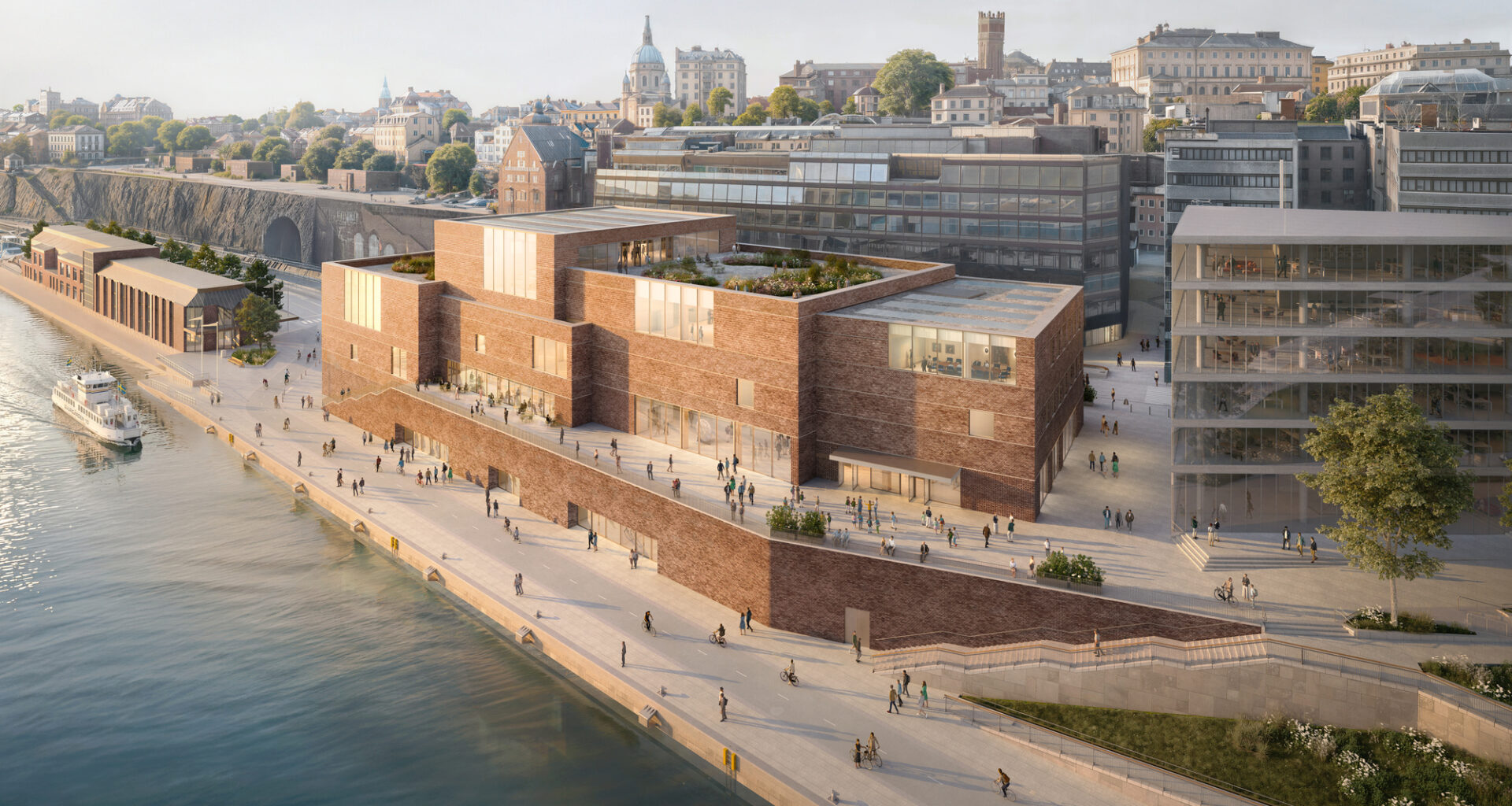 Nobel Foundation Reveals Design for New Nobel Center in Stockholm by David Chipperfield Architects