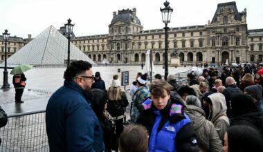 The Louvre museum shut its doors to tourists due to ongoing employee strike