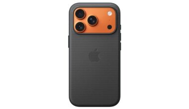 Apple's black TechWoven Case for iPhone 17 Pro is 25% off at Amazon right now