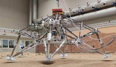ExoMars Lander Testing (pic: Thales Alenia Space/ALTEC)