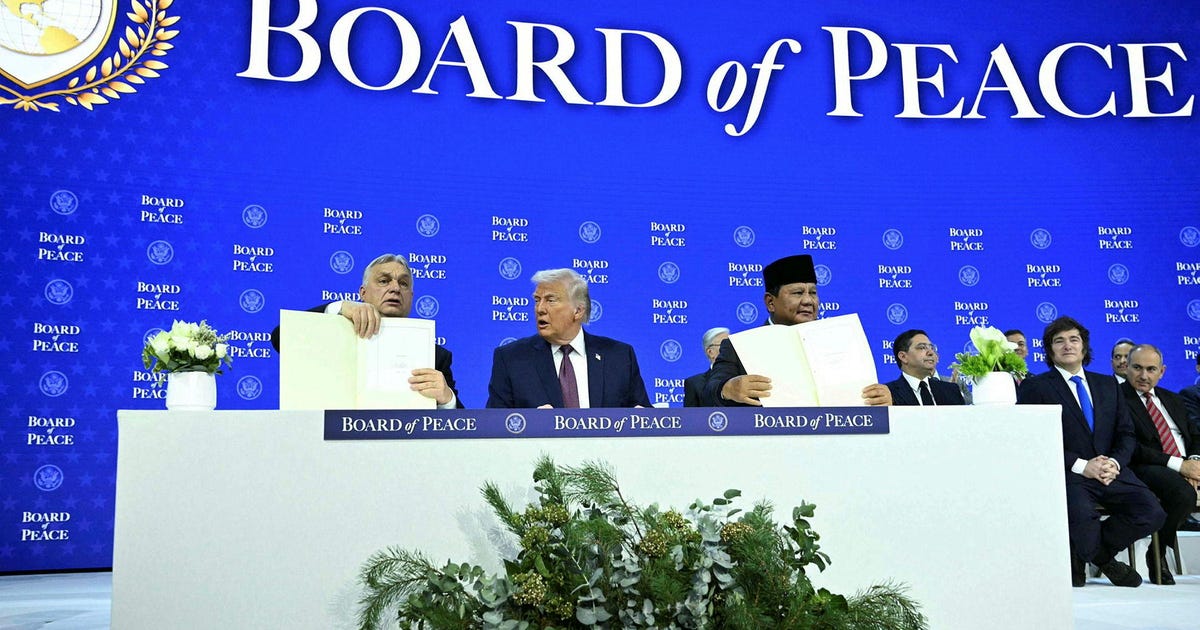 Trump in Board of Peace Launch: Gaza Will Be 'Beautifully Rebuilt' in Conjunction With UN - Haaretz