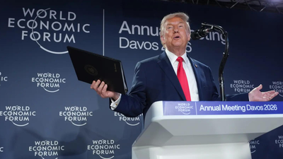 Donald Trump at WEF Davos: US President projects $600 billion in tariff revenue; claims bigger inflows next year