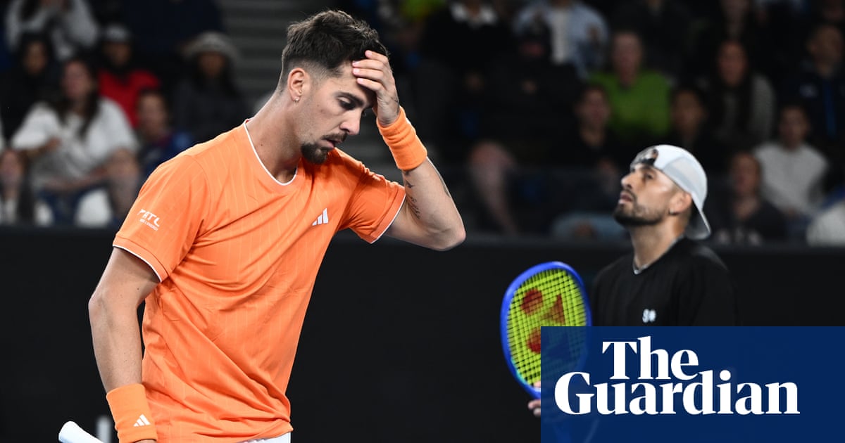 Special Ks burn brightly but briefly as Kokkinakis and Kyrgios exit doubles | Australian Open 2026