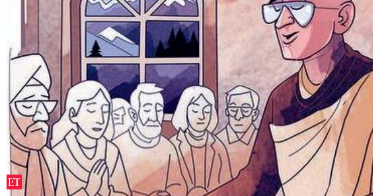 Midnight bhajans, meditation on mountain top & padel pow-wows: Young Turks go off the beaten track at Davos