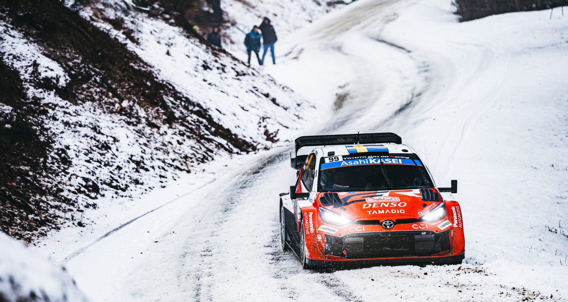 Solberg overcomes Alpine drama to close in on historic Monte-Carlo victory