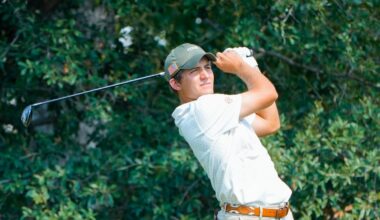 Coach Fields during the Hogan Collegiate Invite