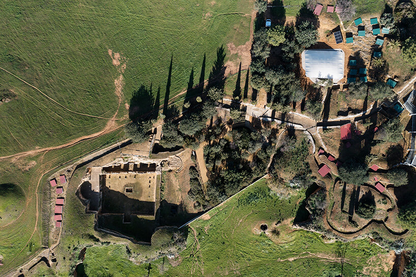 3D printed canopy uses passive environmental control to protect roman tombs in spain