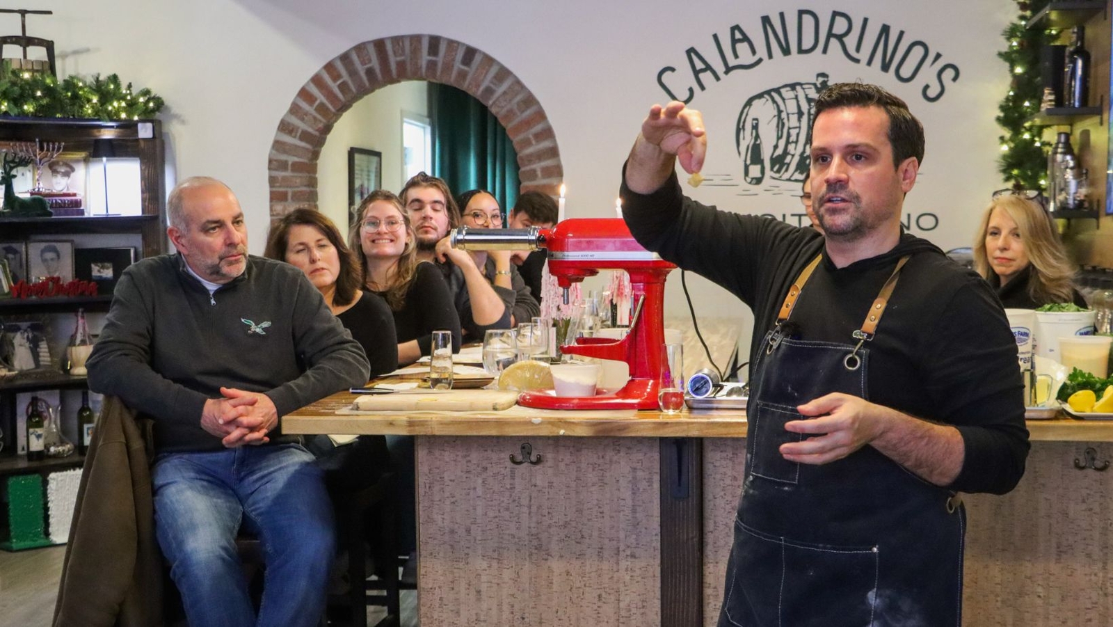Calandrino's Old City Vino hosts a pasta making course with Chef Ed Strojan