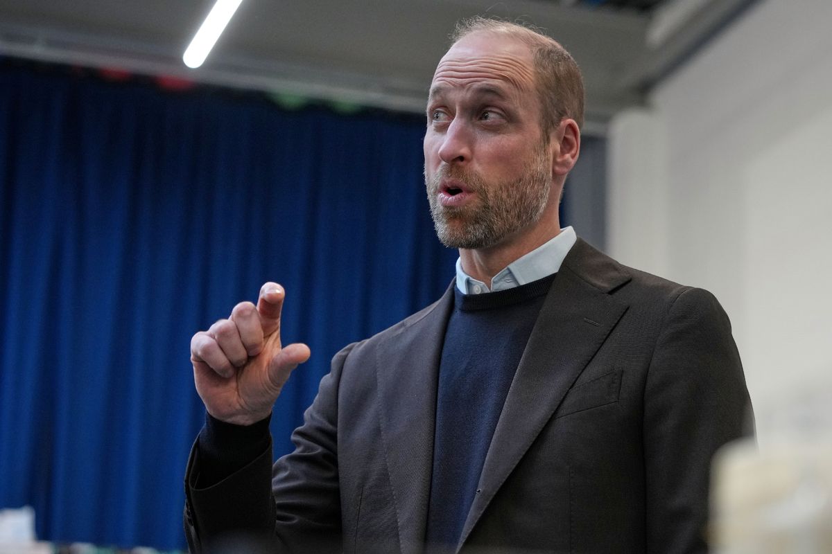 Prince William speaking