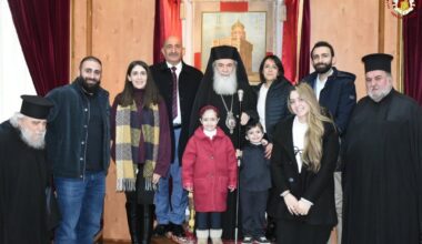 FESTAL VISITS OF THE COMMUNITIES TO HIS BEATITUDE - Jerusalem Patriarchate