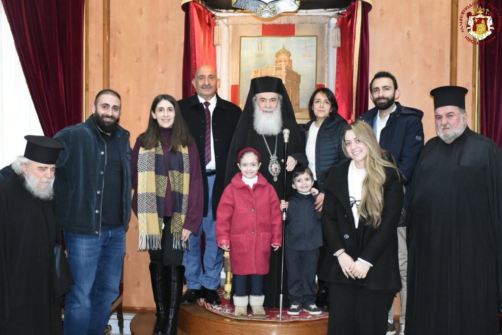 FESTAL VISITS OF THE COMMUNITIES TO HIS BEATITUDE - Jerusalem Patriarchate