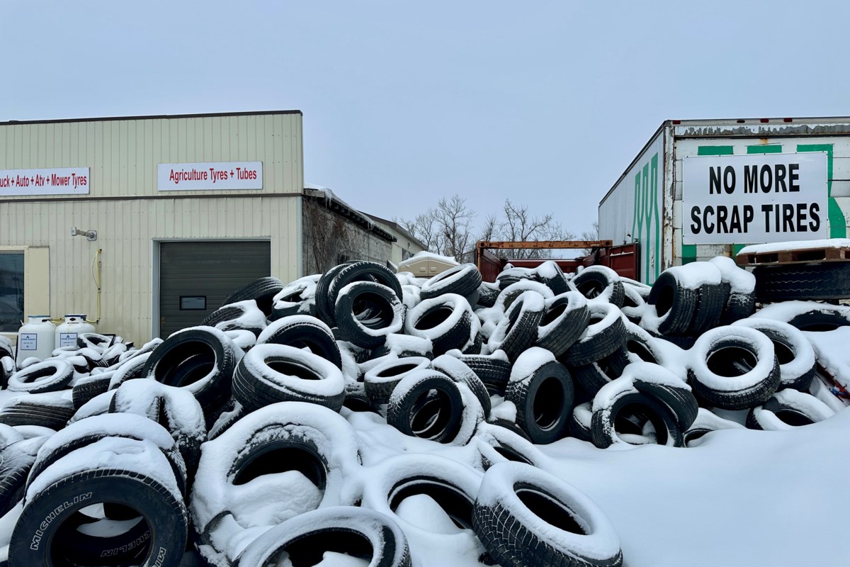 Brechin tire shop overflows as Ontario slashes recycling targets
