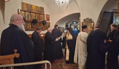 THE SERVICE OF THE GREAT HOURS OF THEOPHANY AT THE PATRIARCHATE - Jerusalem Patriarchate