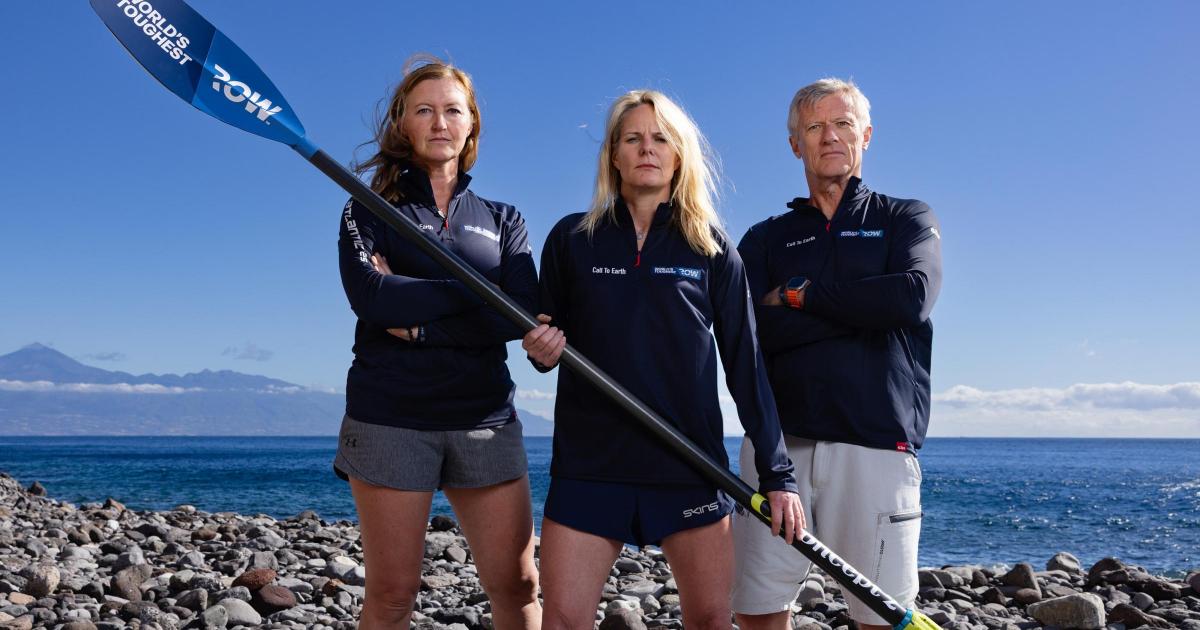 Hampshire team rescue turtle during World's Toughest Row