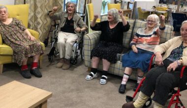 Care home residents in York start new exercise routine