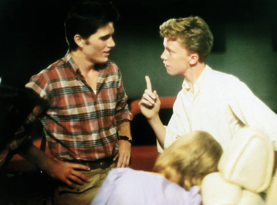 Michael Schoeffling, Anthony Michael Hall, and passed out Haviland Morris in controversial scene